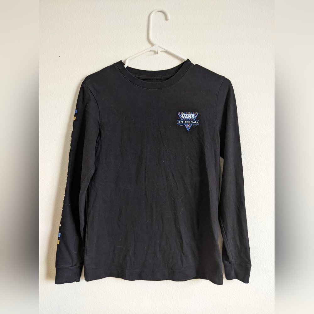 Juniors Vans long sleeve tee size small